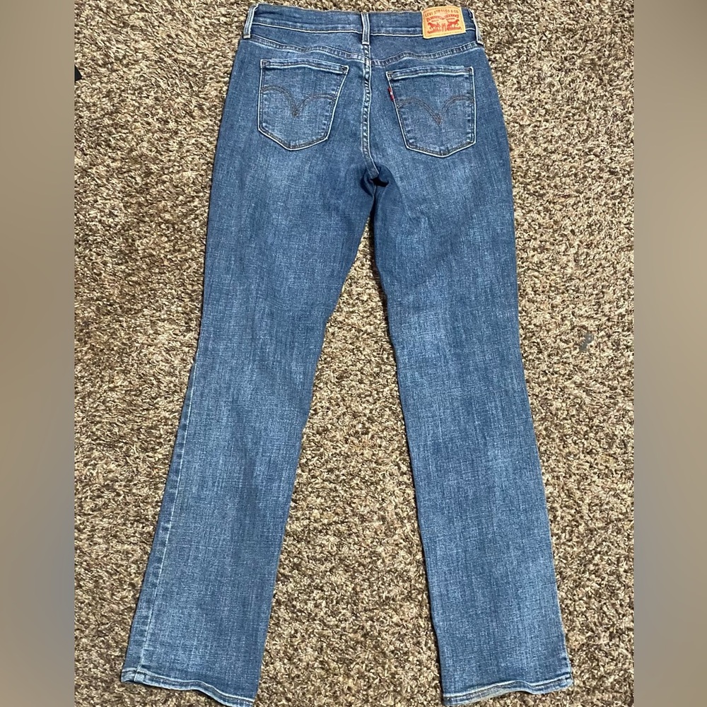 Levis 505 straight jeans